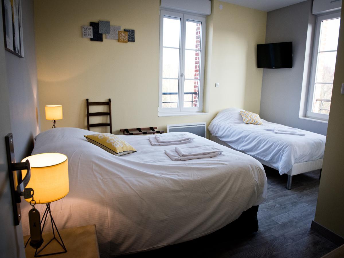 Vervins Logis Hotel Restaurant Le Relais Fleuri מראה חיצוני תמונה